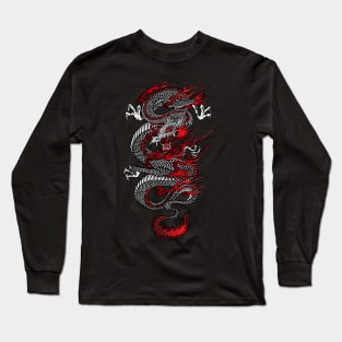 Asian Dragon Long Sleeve T-Shirt